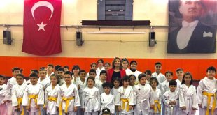 Karate 'Kuşak terfi' sınavı Bitlis'te yapıldı