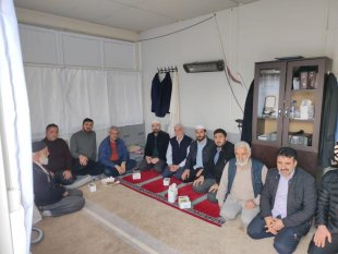 Konteyner kentte mevlit programı düzenledi