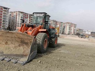 Kovancılar'dan Malatya'da konteyner kent kurulumuna destek