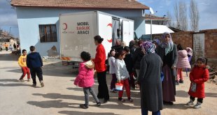 Türk Kızılay, Malatya'nın kırsal mahallelerde sağlık hizmetini sürdürüyor
