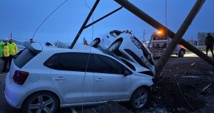 Ağrı'da iki trafik kazasında 9 kişi yaralandı