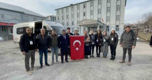 Bitlis'te toplanılan 15 bin oyuncak deprem bölgesindeki minikler için yola çıktı