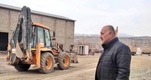 Doğanşehir'de esnaflar için konteyner çarşı kuruluyor