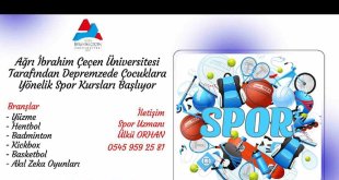 AİÇÜ'de depremzede çocuklara yönelik spor kursları düzenlenecek