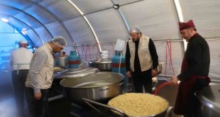 Malatya'da yemeklerin kontrolü Van ekiplerinde