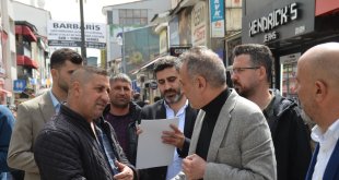 Başkan Karadoğan' dan esnaf ziyareti