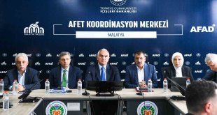 Bakan Ersoy, Malatya'da koordinasyon toplantısına katıldı