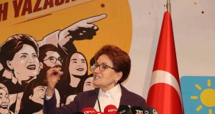 İYİ Parti Genel Başkanı Akşener: "Seçmeni velinimet görürüm"