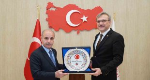 Emniyet Genel Müdürü Aktaş, Vali Ekinci ile bir araya geldi