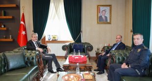 Emniyet Genel Müdürü Aktaş, Bingöl Valisi Ekinci'yi ziyaret etti