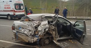 Bingöl'de meydana gelen trafik kazasında 3 kişi yaralandı