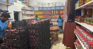 Ağrı'da misafir edilen depremzedelerin ihtiyaçları sosyal marketten gideriliyor