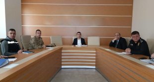 Kağızman'da seçim güvenliği toplantısı yapıldı