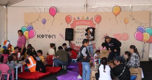 Koton, bayrama özel etkinliklerle Hatay'da çocuklarla bir araya geldi