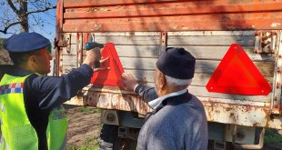 Elazığ'da 'Reflektör Tak Görünür Ol' kampanyası