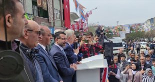 Kağızman'da AK Parti Seçim İrtibat Bürosu açıldı