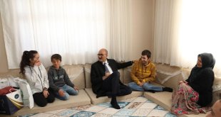 Kaymakam Aydın dezavantajlı aileleri unutmadı