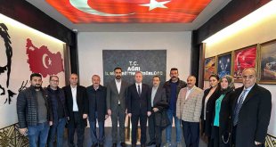 AK Parti Ağrı Merkez İlçe Başkanı Tahtalı'dan Kökrek'e ziyaret