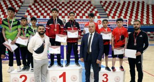 Ağrı'da Okul Sporları Masa Tenisi Grup Müsabakaları Tamamlandı
