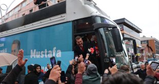 TDP Genel Başkanı Sarıgül, seçim çalışmaları için Erzincan'a geldi: