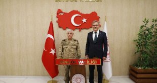 Jandarma Genel Komutanı Orgeneral Çetin, Bingöl Valisi Ekinci'yi ziyaret etti