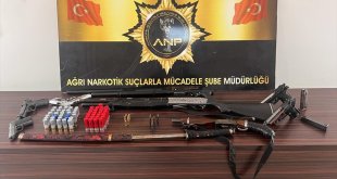 Ağrı'da uyuşturucu operasyonunda 18 kişi gözaltına alındı