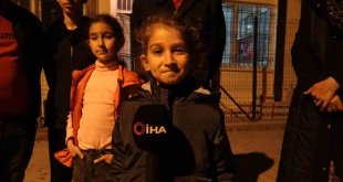 Depremzede minik Zehra'ya doğum günü sürprizi