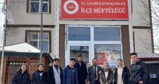 Çıldır İmam Hatip Lisesi Öğrencileri Müftülüğü Ziyaret Etti