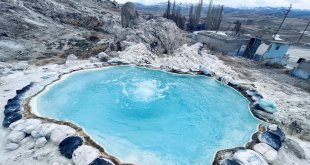 Dört mevsim sıcak suyuyla şifa arayanların adresi: "Diyadin Kaplıcaları"