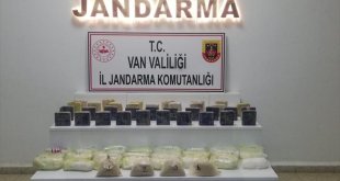 Van'da 33 kilogram uyuşturucu ele geçirildi