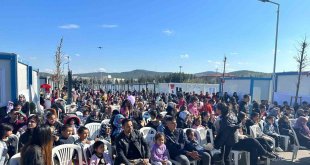 Afet bölgesinde Ramazan etkinliği