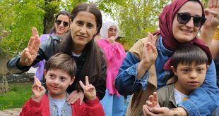 Özel çocuklar izci oldu, gönüllerince eğlendi