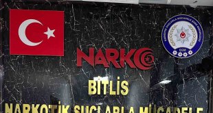 Bitlis'te uyuşturucu madde ele geçirildi