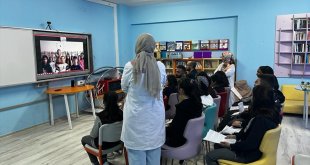 Ardahanlı öğrenciler zoom üzerinden Üsküp'teki "kardeşleriyle" tanıştı