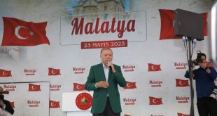 Cumhurbaşkanı Erdoğan Malatya'da halkla buluştu