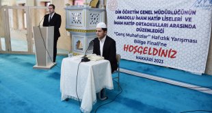 Genç Muhafızlar Hafızlık Yarışması Bölge Finali Hakkari'de yapıldı