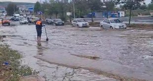 Bingöl'de sağanak yağış etkili oldu