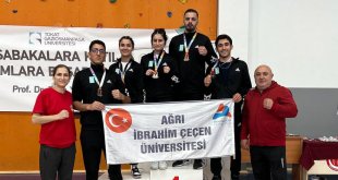 AİÇÜ’lü Öğrenciler Şampiyonalardan Madalyalarla Döndü