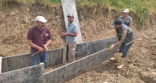 Keban Belediyesi sulama kanallarını yeniliyor