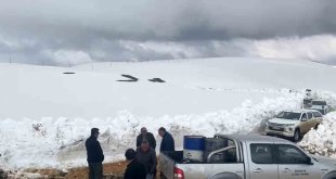 Erzincan'da mayıs ayında karla mücadele