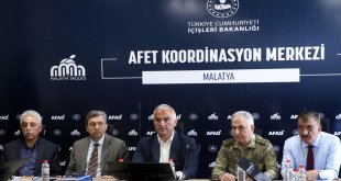 Kültür ve Turizm Bakanı Ersoy, Malatya'da Afet Koordinasyon Toplantısı'na katıldı