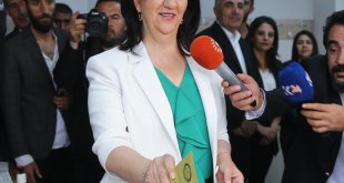 HDP Eş Genel Başkanı Pervin Buldan, Van'da oyunu kullandı