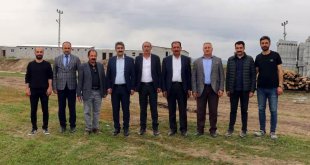 Tutak'ta Kaymakam Enis Aslantatar TOKİ İnşaatını Ziyaret Etti