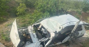 Malatya'da otomobil takla attı: 1'i ağır 3 yaralı