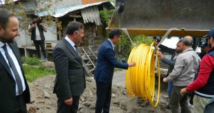 Posof'ta doğalgaz sevinci