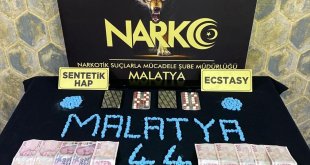 Malatya'da uyuşturucu operasyonunda yakalanan zanlı tutuklandı
