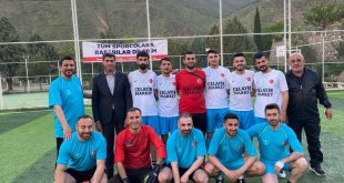 Keban'da halı saha futbol turnuvası başladı