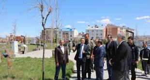 Vali Türker Öksüz belediye çalışmalarını inceledi