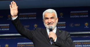 HÜDA PAR Genel Başkanı Yapıcıoğlu, AK Parti'nin Erzurum mitinginde konuştu: