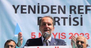 YRP Başkanı Erbakan: ''Ülkemizin, 7'li masaya teslim edilmemesi için seçimlere Cumhur İttifakı çatısı altında giriyoruz''